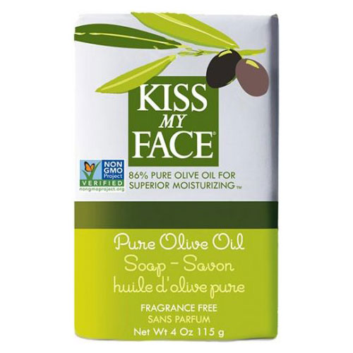 Kiss My Face Bar Soap Pure Olive Oil 4 oz, from Kiss My Face