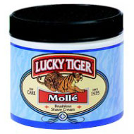 Lucky Tiger Barber Shop Classics Molle Brushless Shave Cream, 12 oz, Lucky Tiger