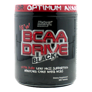 Nutrex Research BCAA Drive Black, 200 Tablets, Nutrex Research