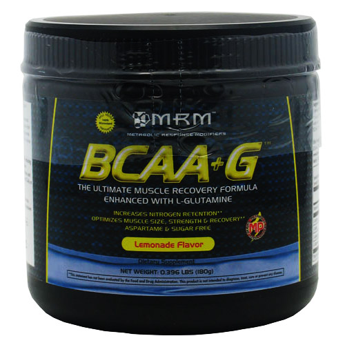 MRM BCAA + G Powder, 180 g, MRM