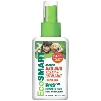 EcoSMART Organic Bed Bug Killer & Repellent Spray Travel Size, 2.75 oz x 12pc, EcoSMART