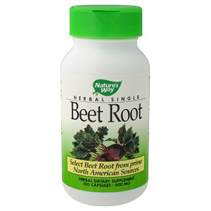 Nature's Way Beet Root European 500mg 100 caps from Nature's Way