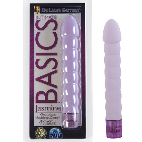 California Exotic Novelties Dr. Laura Berman Intimate Basics Collection Jasmine Domed Massager, California Exotic Novelties