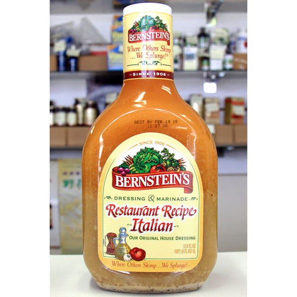 Bernstein's Bernstein's Dressing & Marinade, Restaurant Recipe Italian, 33.8 oz