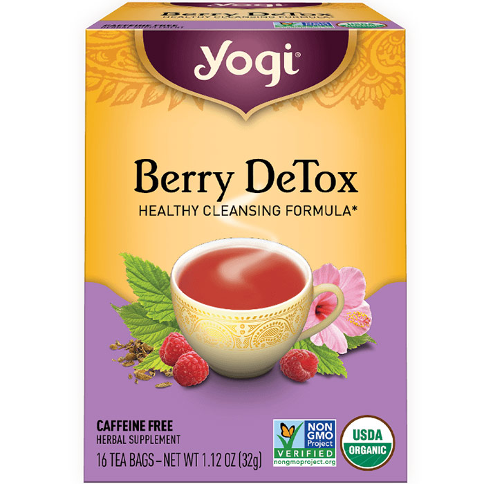 Yogi Tea Berry DeTox Tea, 16 Tea Bags, Yogi Tea