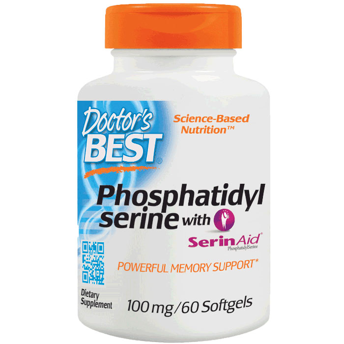 Doctor's Best Best Phosphatidyl Serine 100 mg, 60 Softgels from Doctor's Best