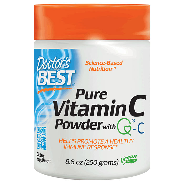 Doctor's Best Best Vitamin C Powder, Featuring Quali-C, 250 g, Doctor's Best