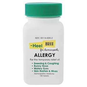 Heel/BHI BHI Allergy Formula 100 tabs, Heel/BHI