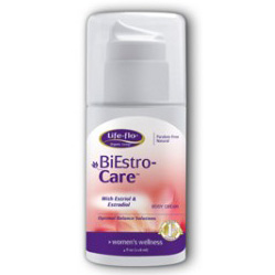 Life-Flo Life-Flo BiEstro-Care Cream with Estriol & Estradiol, 4 oz, LifeFlo