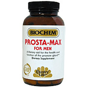 Country Life Biochem Prosta-Max For Men Formula XI, Improved, 100 Tablets, Country Life