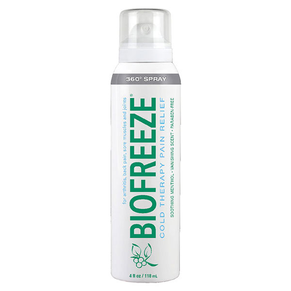 Biofreeze Biofreeze 360 Spray, Cold Therapy Pain Relief, 4 oz