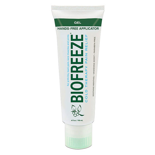 Biofreeze Biofreeze Pain Relieving Gel Tube with Hands Free Applicator, 4 oz