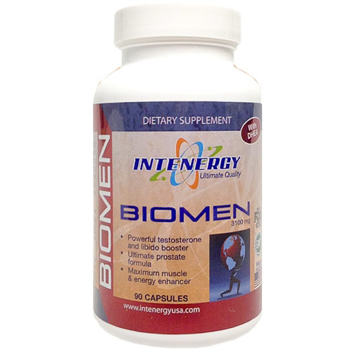 Intenergy Biomen, Testosterone Booster, 90 Capsules, Intenergy