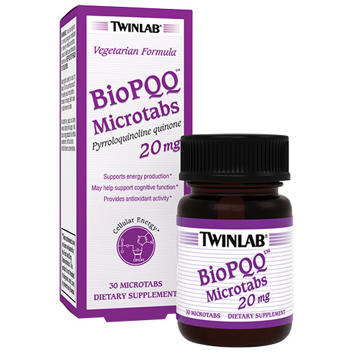 TwinLab BioPQQ Mircrotabs 20 mg (Bio PQQ), 30 Dots, TwinLab
