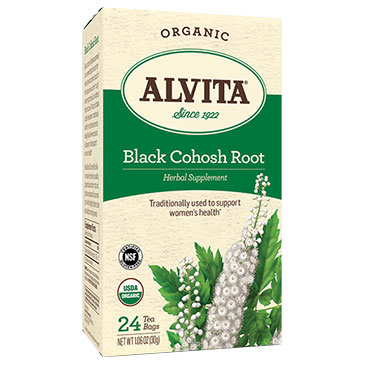 Alvita Tea Black Cohosh Root Tea Organic, 24 Tea Bags, Alvita Tea