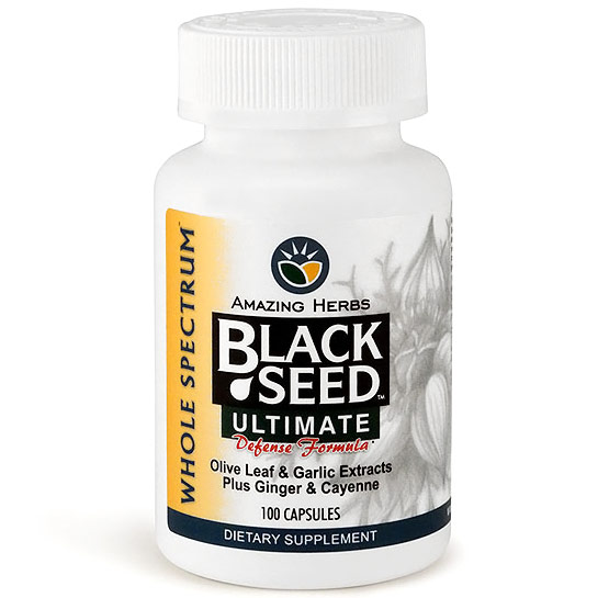 Amazing Herbs Black Seed Ultimate Defense Formula, 100 Capsules, Amazing Herbs