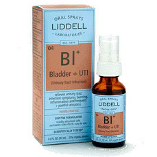Liddell Laboratories Liddell Bladder + UTI Homeopathic Spray, 1 oz