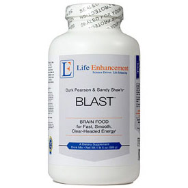 Life Extension Life Enhancement Blast Powder, Energy Drink Mix, 600 g, Life Extension