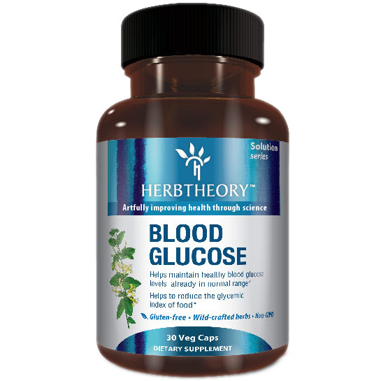 Herbtheory Blood Glucose, 30 Vegetarian Capsules, Herbtheory