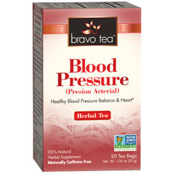 Bravo Tea Blood Pressure Herbal Tea, 20 Tea Bags, Bravo Tea
