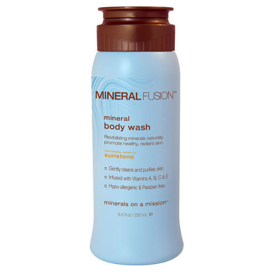 Mineral Fusion Cosmetics Mineral Body Wash, Sunstone, 8.5 oz, Mineral Fusion Cosmetics