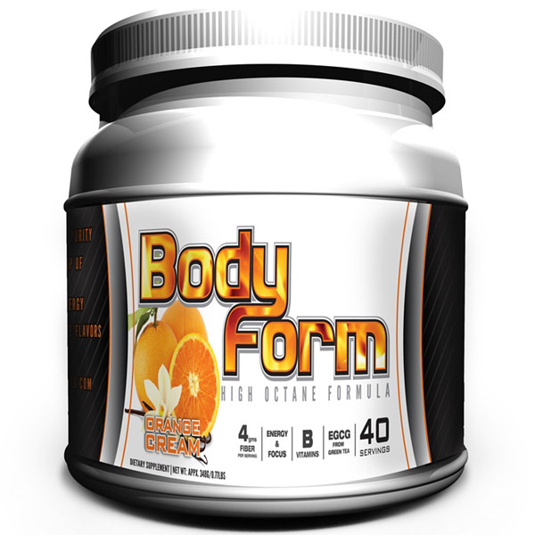 Better Body Sports (BBS) BBS BodyForm, Fat Burner (Body Form), 40 Servings, Better Body Sports