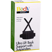 BodySport BodySport Back Support with Suspenders, 2X-Large, ZRB1112X