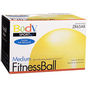 BodySport BodySport Fitness Ball 65cm, Anti-Burst, Yellow, ZR65AB