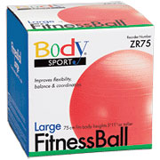 BodySport BodySport Fitness Ball 75cm, Red, ZR75