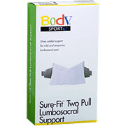 BodySport BodySport Two-Pull Lumbosacral Support, Foam Construction, Regular, ZRB181REG