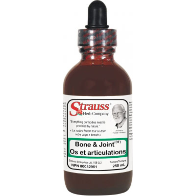 Strauss Herb Company Bone & Joint Support Drops, Herbal Liquid, 8.5 oz, Strauss Herb Company