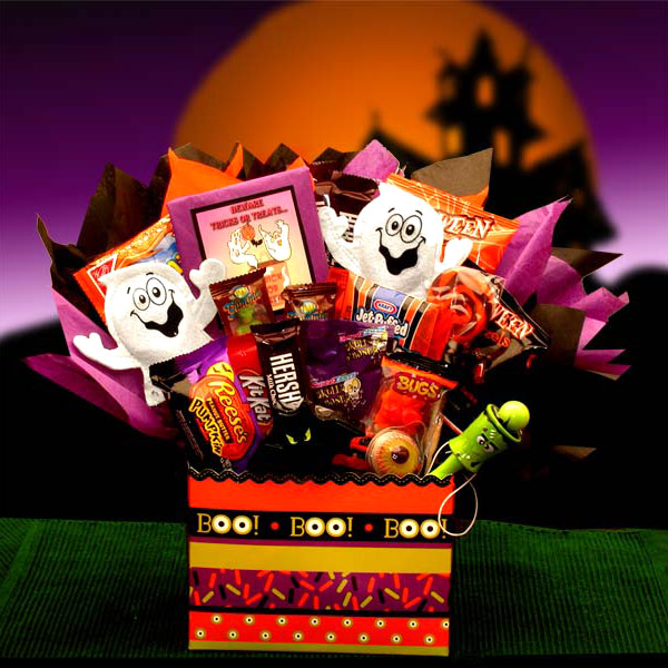Elegant Gift Baskets Online Boo Mania Halloween Bouquet Gift Box, Elegant Gift Baskets Online