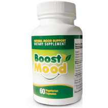 BoostMood BoostMood All-Natural Supplement (Boost Mood), 60 Vegetable Capsules