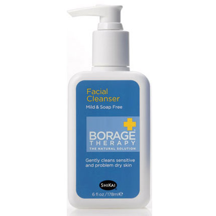 ShiKai Borage Facial Cleanser Dry Skin Therapy, 6 oz, ShiKai