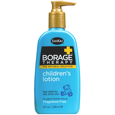 ShiKai Borage Children's Lotion Dry Skin Therapy, 8 oz, ShiKai