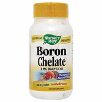 Nature's Way Boron 3 mg 100 tabs from Nature's Way