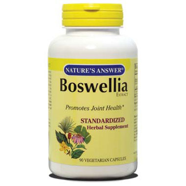 Nature's Answer Boswellia Extract Standardized, 90 Veggie Caps, Nature's Answer