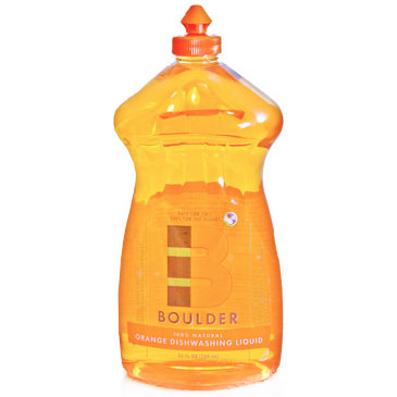 Boulder Cleaners Boulder Orange Dishwashing Liquid, 25 oz