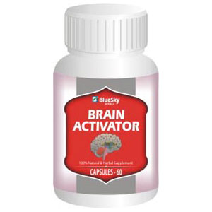BlueSky Herbal Brain Activator, 60 Capsules, BlueSky Herbal