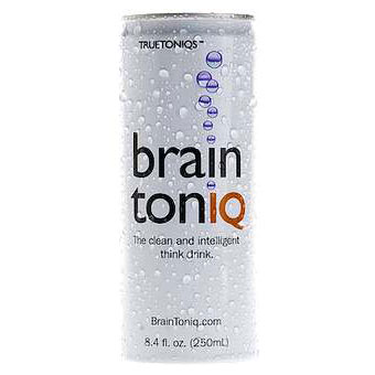 TrueToniqs Brain Toniq Energy Drink for Focus & Memory, 24 Cans x 8.4 oz, TrueToniqs