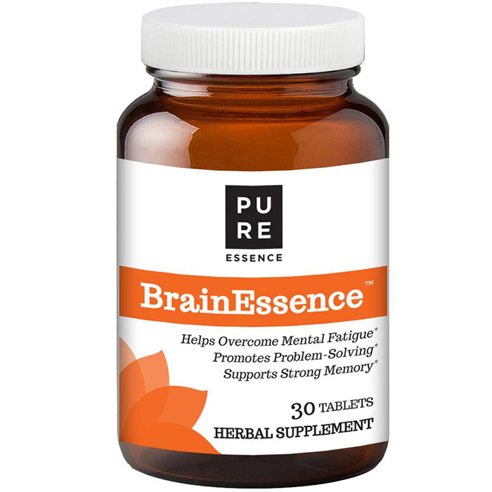 Pure Essence Labs BrainEssence, Brain Supplement, 30 Tablets, Pure Essence Labs