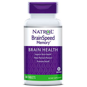 Natrol BrainSpeed Memory ( Brain Speed Memory ) 60 tabs from Natrol