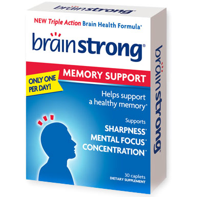 BrainStrong BrainStrong Adult 300 mg, Natural DHA Daily Supplement, 120 Softgels
