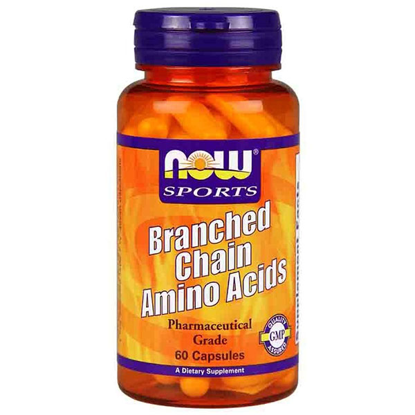 NOW Foods Branched Chain Amino Acids, BCAA 60 Capsules, NOW Foods