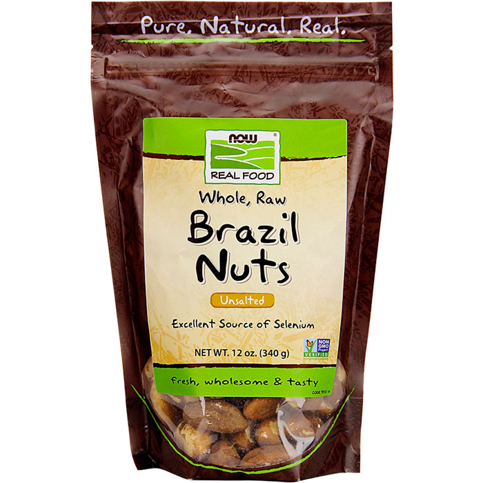 NOW Foods Brazil Nuts, Raw 12 oz, NOW Foods