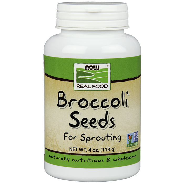 NOW Foods Broccoli Seeds 4 oz, NOW Foods