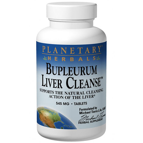 Planetary Herbals Bupleurum Liver Cleanse, With Nourishing Herbs, 300 Tablets, Planetary Herbals