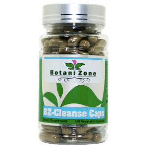 BotaniZone BZ-Cleanse Caps, Colon Cleanse, 100 Vegetable Capsules, BotaniZone