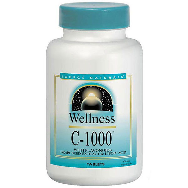 Source Naturals Vitamin C-1000 (Wellness) 50 tabs from Source Naturals