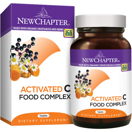 New Chapter C Food Complex, 60 Tablets, New Chapter